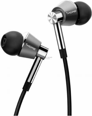 1More Triple Driver In-Ear Headset Silver