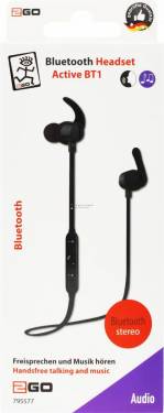 2GO Active B1 Bluetooth Headset Black