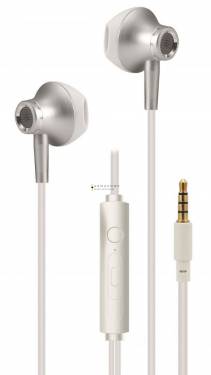 2GO Delux In-Ear Stereo Headset Silver