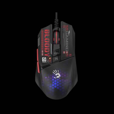 A4-Tech Bloody W60 Max Mini RGB Gaming mouse Black