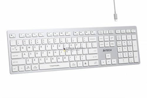 A4-Tech FBX50C Wireless Bluetooth Keyboard White US