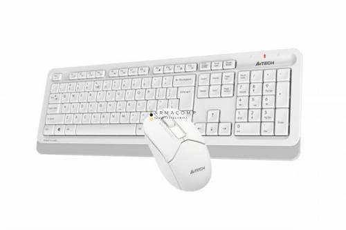 A4-Tech FG1012 Wireless Keyboard Combo White US