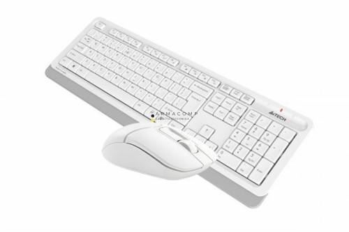 A4-Tech FG1012 Wireless Keyboard Combo White US