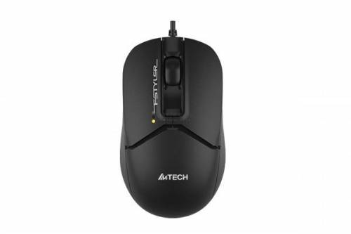 A4-Tech Fstyler FM12S Silent Click Optical Mouse Black