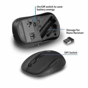 ACT AC5125 Wireless mouse Black