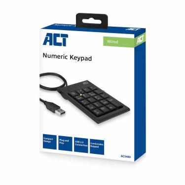 ACT AC5480 Numeric Keypad Black