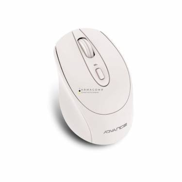 Advance Feel Series Wireless Mouse White