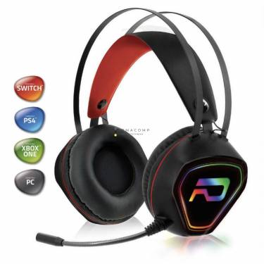 Advance GTA 230 RGB Gaming Headset Black