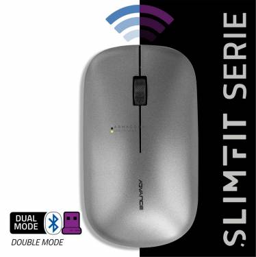 Advance Slimfit Wireless Mouse Silver