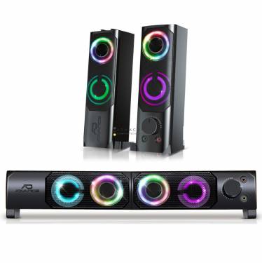 Advance Soundphonics 6W RMS RGB Speaker Black