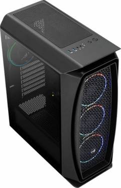 Aerocool Aero One Eclipse RGB Tempered Glass Black