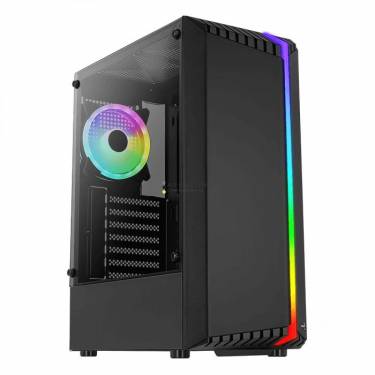 Aerocool Bionic Tempered Glass Black