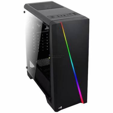 Aerocool Cylon RGB Tempered Glass Black