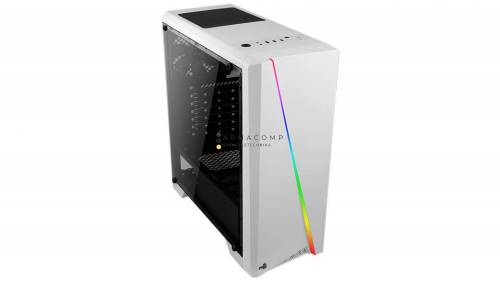 Aerocool Cylon RGB Tempered Glass White