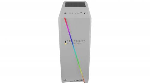 Aerocool Cylon RGB Tempered Glass White