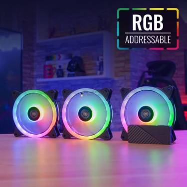 Aerocool Duo 12 Pro 12CM ARGB FANS