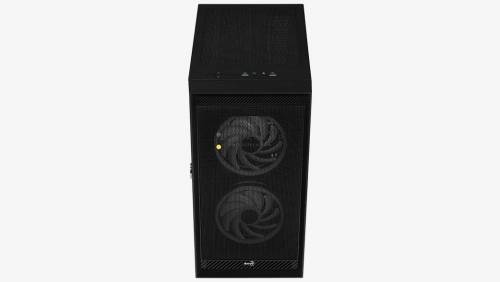 Aerocool Graphite ARGB Tempered Glass Black