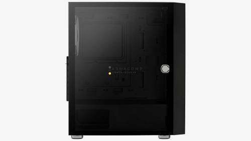 Aerocool Graphite ARGB Tempered Glass Black