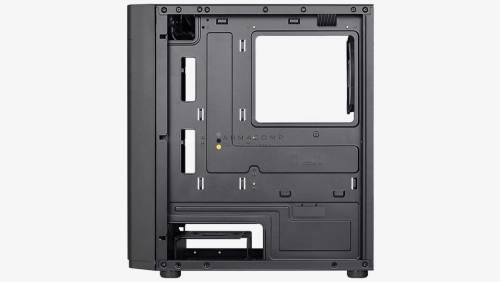 Aerocool Hexform-G-BK-V2 FRGB Tempered Glass Black