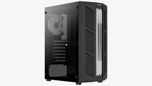 Aerocool Prime ARGB Tempered Glass Windows Black