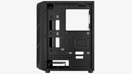 Aerocool Prime ARGB Tempered Glass Windows Black