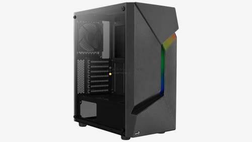 Aerocool Scape-G-BK-V1 Tempered Glass Black