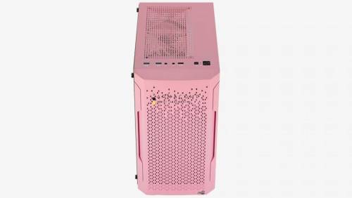 Aerocool Trinity Mini v3 Tempered Glass Pink