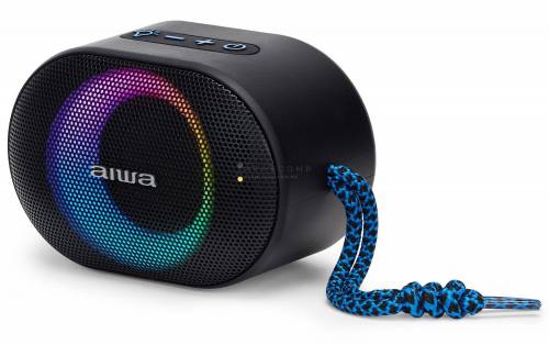 Aiwa BST-330BL Portable Bluetooth Speaker Black/Blue