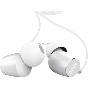 Aiwa ESTM-30WT In-Ear Headphone White