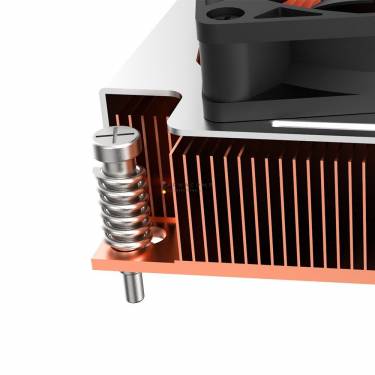 Akasa 2U Low Profile CPU Cooler with Solid Copper Base