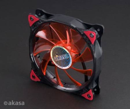 Akasa Vegas Red LED 12cm Case Fan