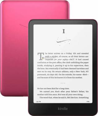 Amazon Kindle Paperwhite (2024) 7col E-book olvasó 32GB Metallic Raspberry (Reklám mentes)