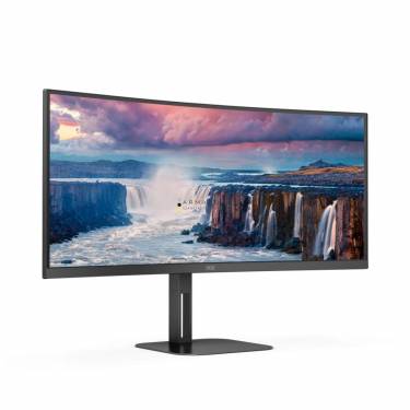 AOC 34" CU34V5C/BK LED Curved