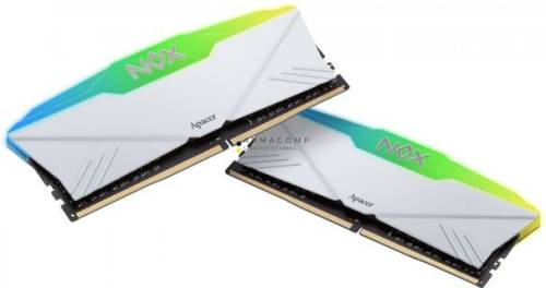 Apacer 16GB DDR4 3200MHz Kit(2x8GB) NOX RGB Aura 2 White