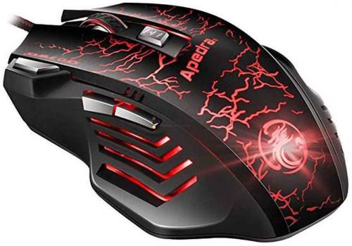 Apedra A7 Gamer Black/Red