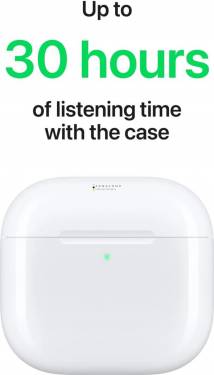 Apple AirPods 4 (USB-C) Headset White