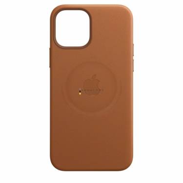 Apple iPhone 12 / 12 Pro Leather Case with MagSafe Brown