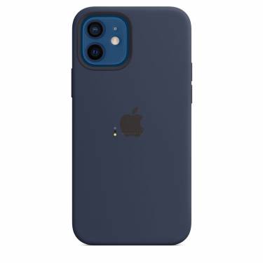 Apple iPhone 12 / 12 Pro Silicone Case with MagSafe Deep Navy