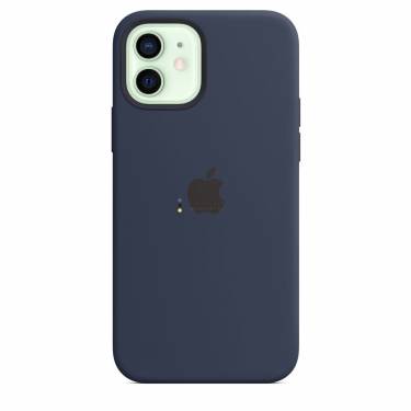 Apple iPhone 12 / 12 Pro Silicone Case with MagSafe Deep Navy