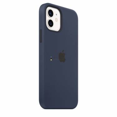 Apple iPhone 12 / 12 Pro Silicone Case with MagSafe Deep Navy