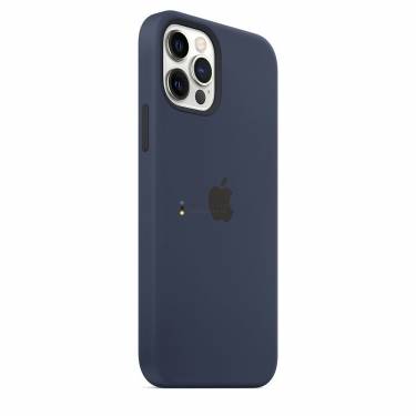 Apple iPhone 12 / 12 Pro Silicone Case with MagSafe Deep Navy