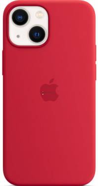 Apple iPhone 13 mini Silicone Case with MagSafe Red