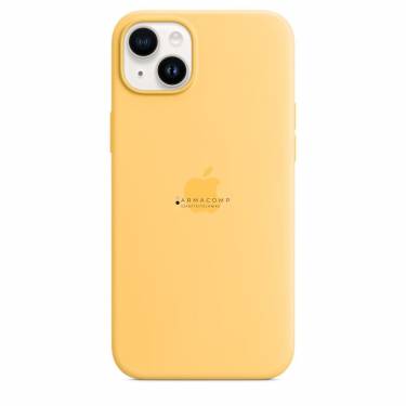 Apple iPhone 14 Plus Silicone Case with MagSafe Sunglow