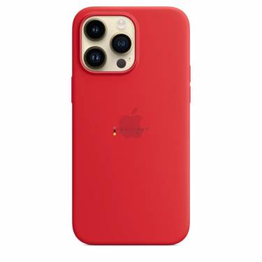 Apple iPhone 14 Pro Max Silicone Case with MagSafe (PRODUCT)RED