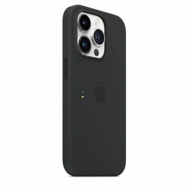 Apple iPhone 14 Pro Silicone Case with MagSafe Midnight