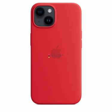 Apple iPhone 14 Silicone Case with MagSafe (PRODUCT)RED