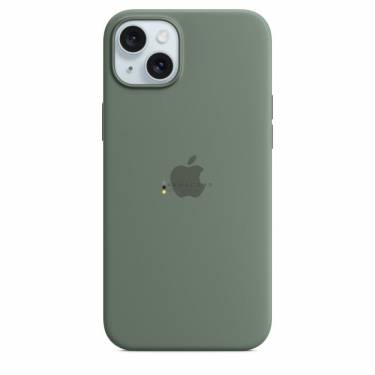 Apple iPhone 15 Plus Silicone Case with MagSafe Cypress