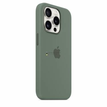 Apple iPhone 15 Pro Silicone Case with MagSafe Cypress