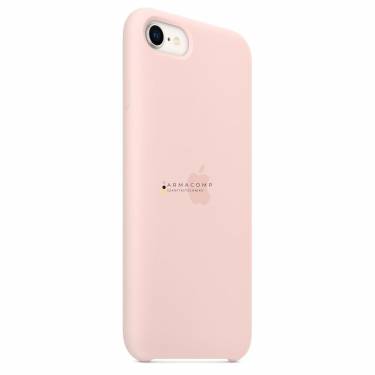 Apple iPhone SE3 Silicone Case Chalk Pink