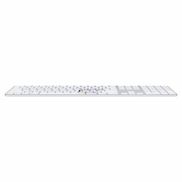 Apple Magic Keyboard (2024) Touch ID and Numeric Keypad Bluetooth Keyboard White US